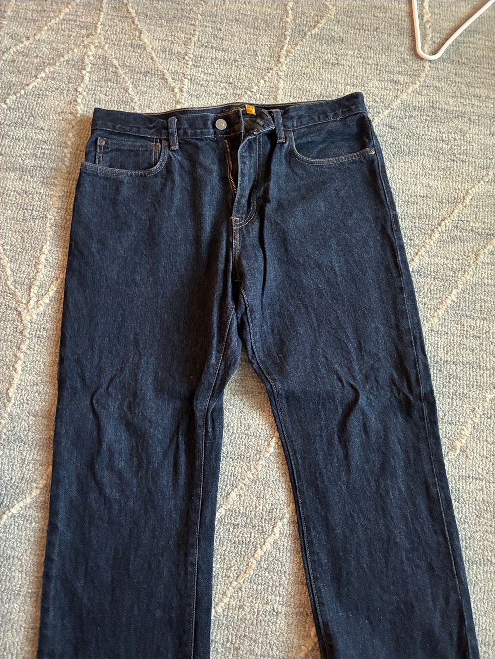 J. Crew Men's Indigo Straight Jeans